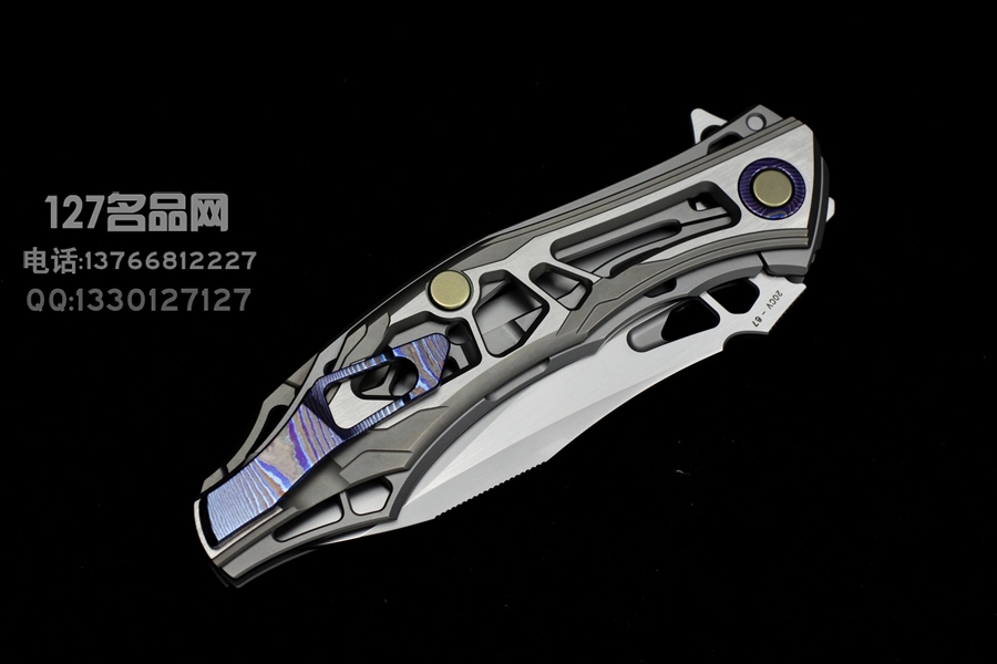 俄罗斯CKF DCPT Tano 塔诺 钛雕刻镂空拼接组装