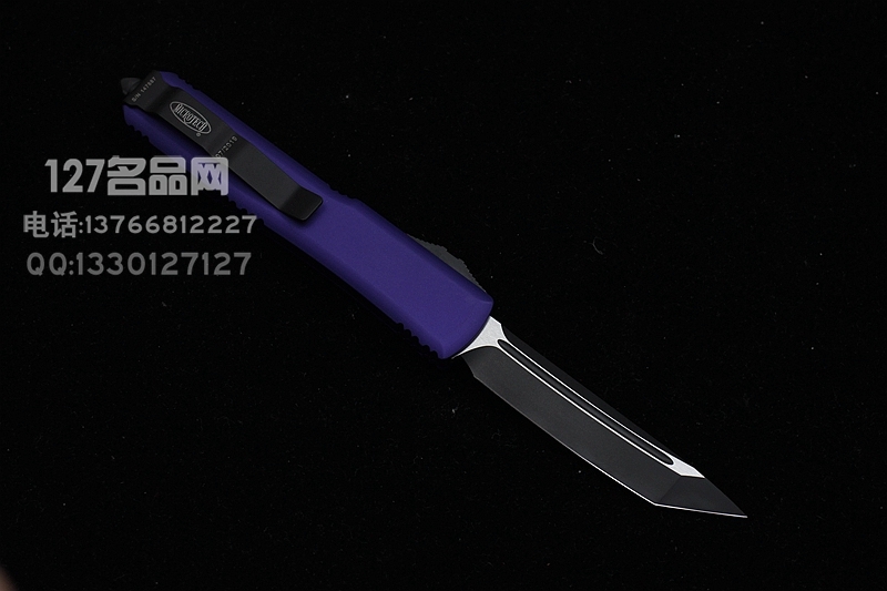 美国微技术MICROTECH 123-1PU 紫色柄T头直跳