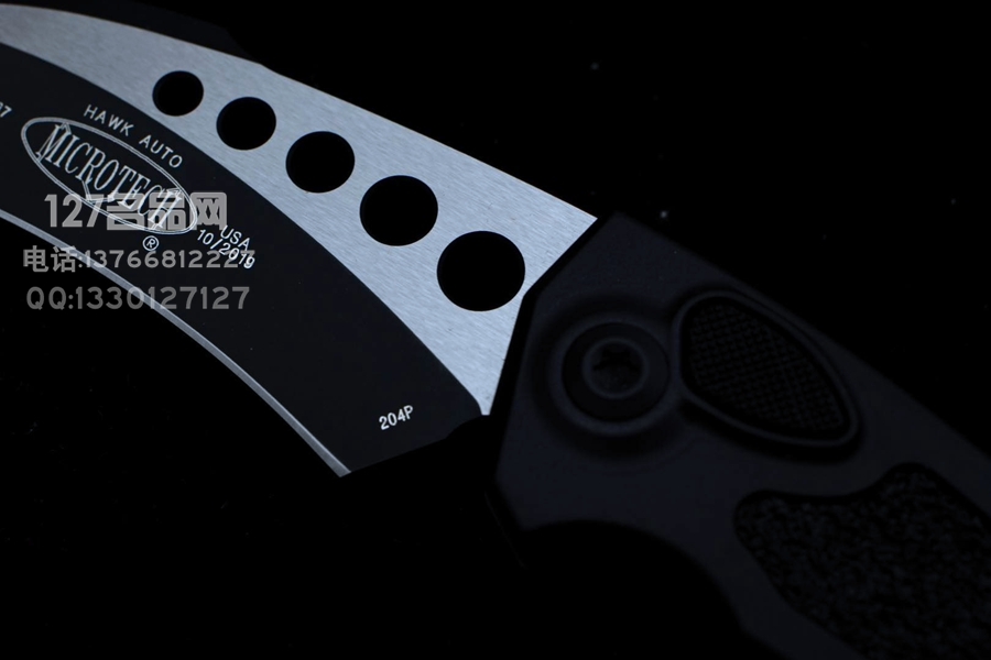 美国微技术Microtech 166-10 HAWK 全自动鹰爪 204P