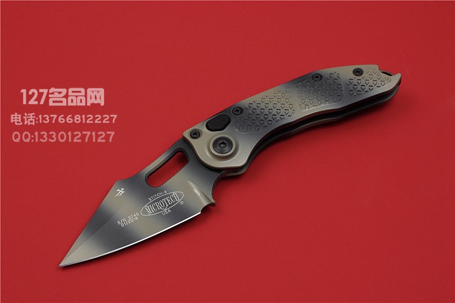 Microtech/Borka 微技术/博卡 丛林泰坦迷彩涂层 Stitch 史迪奇 Microtech/Borka 微技术/博卡 丛林泰坦迷彩涂层 Stitch 史迪奇