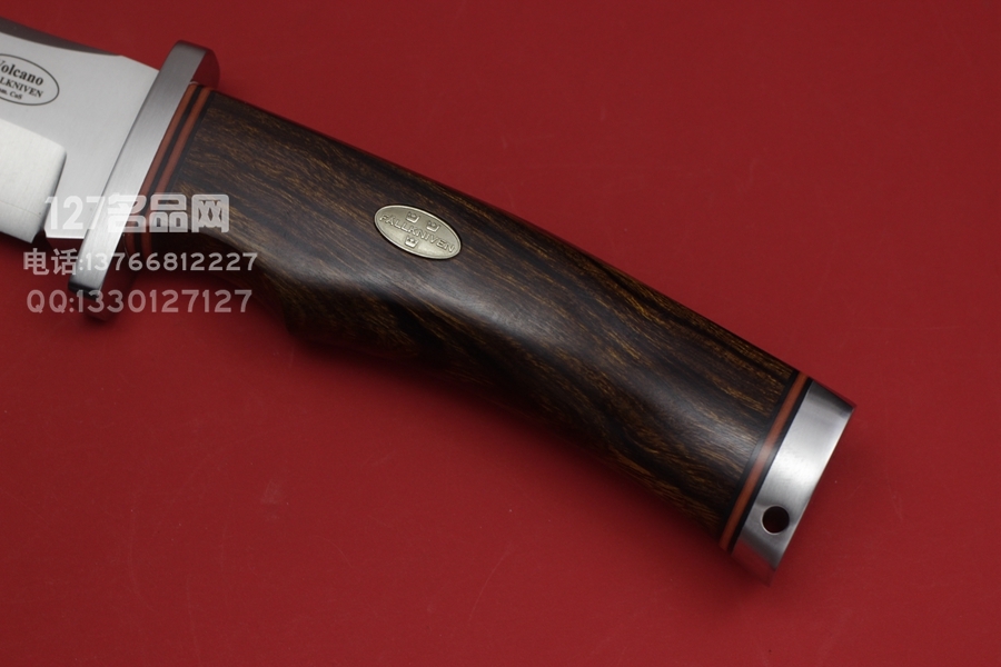 瑞典FK Fallkniven V1L 火山之刃 波斯弯刀 3G粉末钢 黄檀木柄