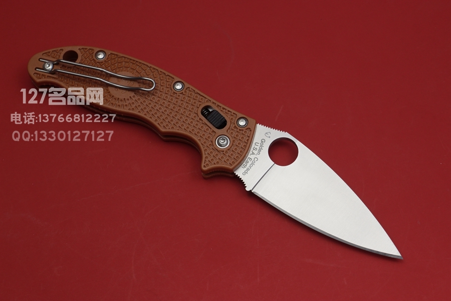 Spyderco  美国蜘蛛 C101GPBORE2 定制限量版CPM-REX45