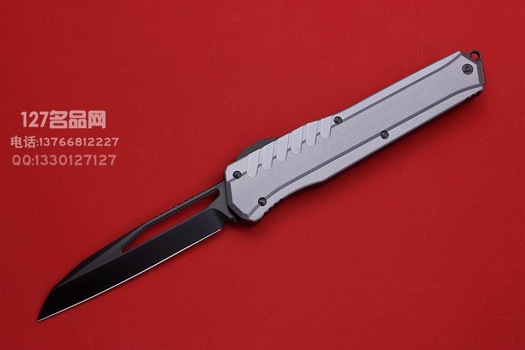 美国微技术Microtech M390暗码战舰灰手柄 MK7 鸟嘴头 DLC图层 美国微技术Microtech M390暗码战舰灰手柄 MK7 鸟嘴头 DLC图层