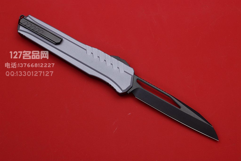 美国微技术Microtech M390暗码战舰灰手柄 MK7 鸟嘴头 DLC图层