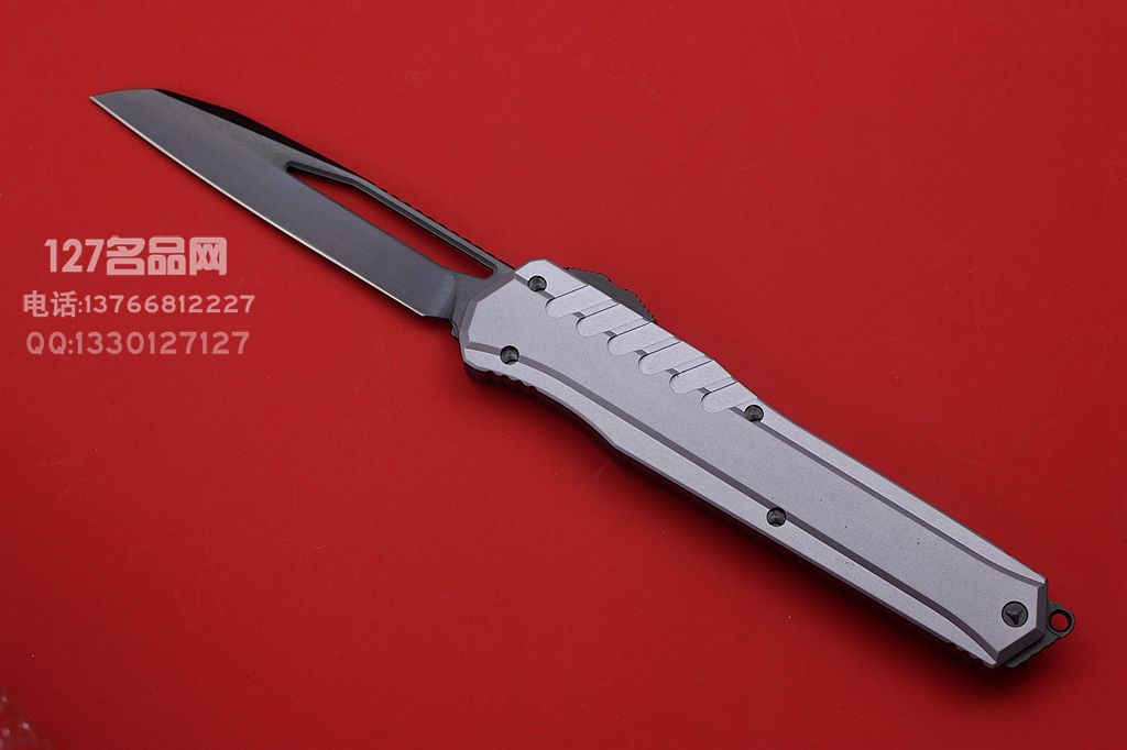 美国微技术Microtech M390暗码战舰灰手柄 MK7 鸟嘴头 DLC图层