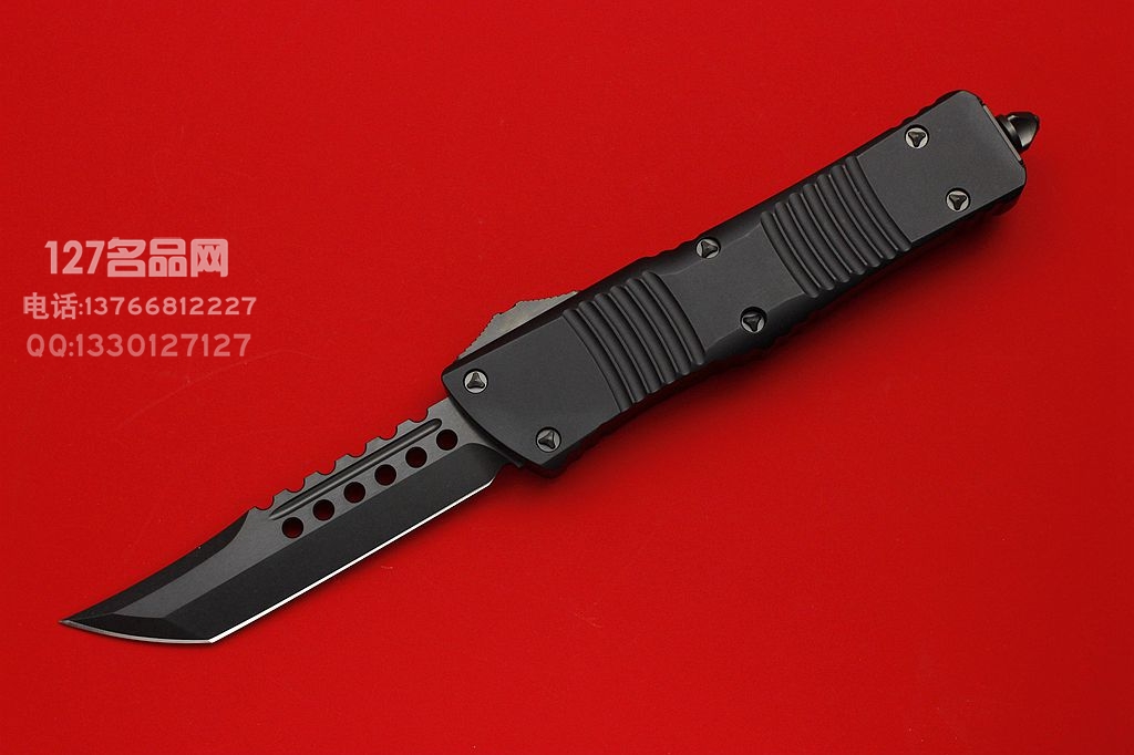 美国微技术Microtech 签名版地狱犬DLC涂层 小剑标 美国微技术Microtech 签名版地狱犬DLC涂层 小剑标