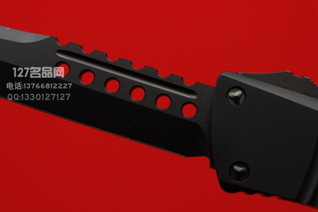 美国微技术Microtech  签名版地狱犬DLC涂层 小剑标