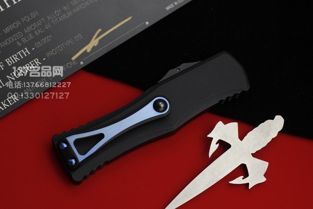Microtech 美国微技术 Hera赫拉女神 镜面原型 M390剑标