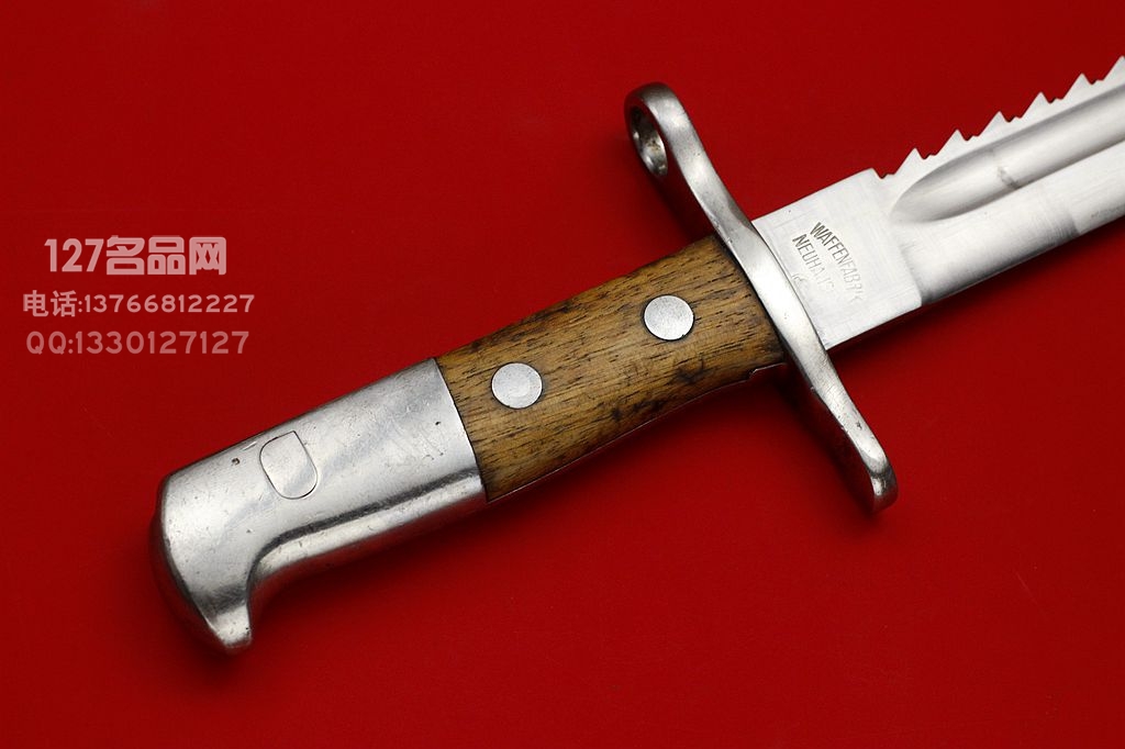 一战瑞士M1914式屠夫刺刀