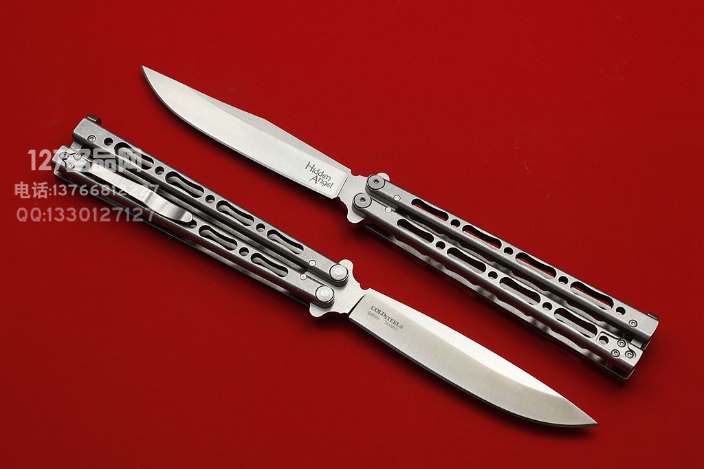 Cold Steel美国 冷钢 蝴蝶甩刀 58UA CPM-S35VN 