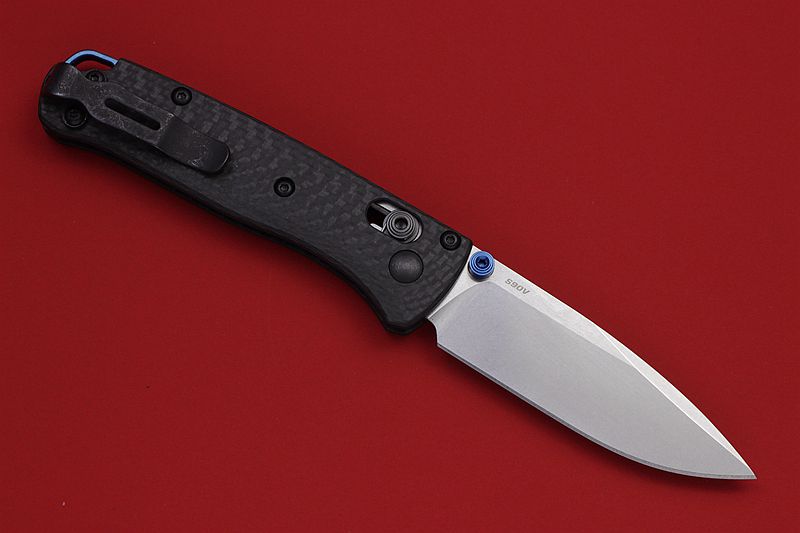 Benchmade 美国蝴蝶 533-3 S30V钢 碳纤维手柄EDC折刀